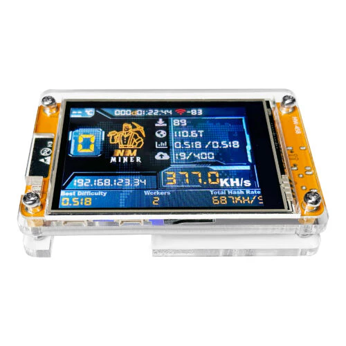 Bitcoin Merch® - Gold Nugget Lottery Nerd Miner NMMiner 350 KH/s 4 Buy Home Automations at LiveNyce Technology Bitcoin Merch® - Gold Nugget Lottery Nerd Miner NMMiner 350 KH/s - Image 4